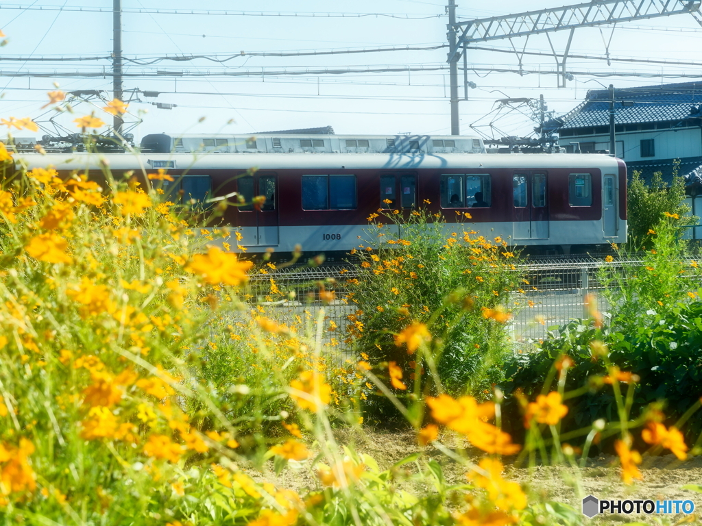 近鉄　千里駅近くにて