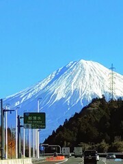今日の新東名高速道路