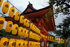 津島神社 献灯
