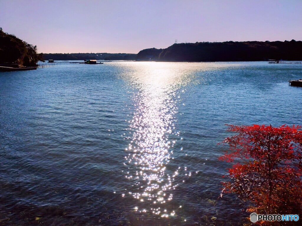 夕方の英虞湾