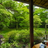 古民家カフェで涼む
