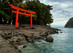 西伊豆　諸口神社  