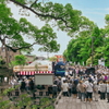 式年遷宮御神木お木曳　津島神社にて
