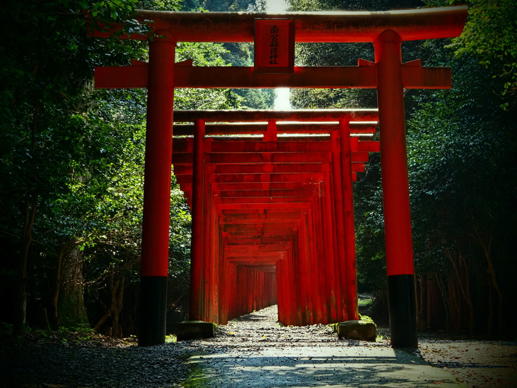 夏の南宮稲荷神社