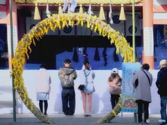 新春の円（まど）い