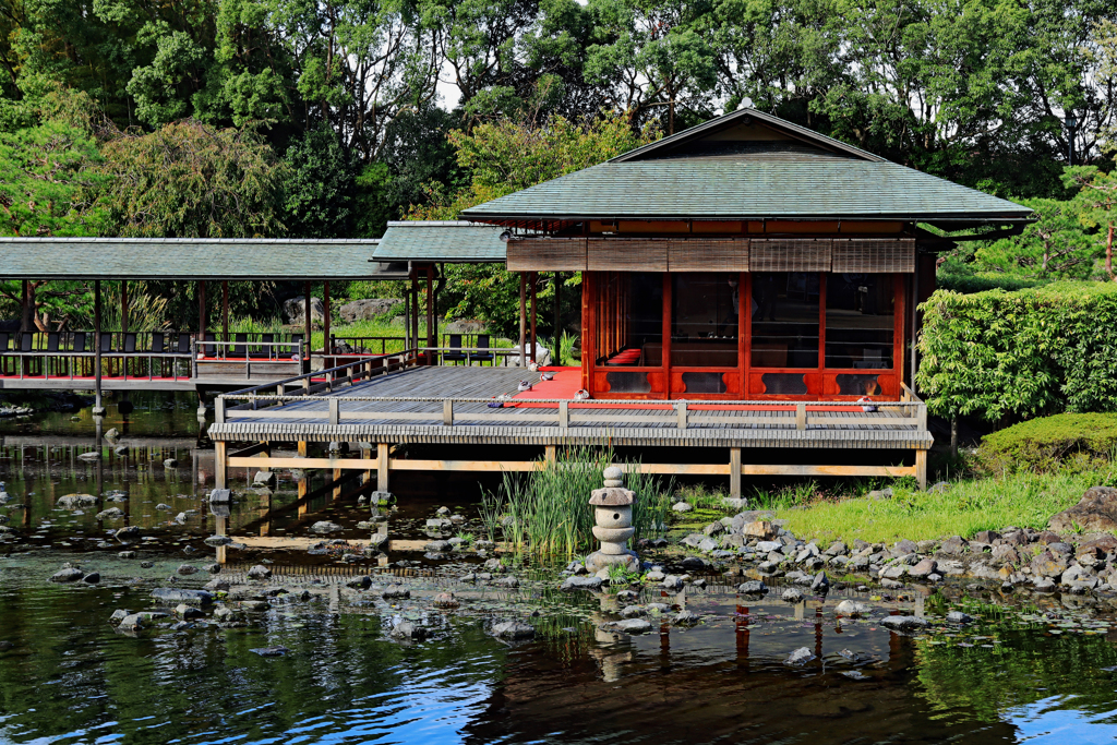 白鳥庭園 茶室