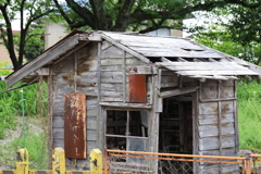 踏切番小屋