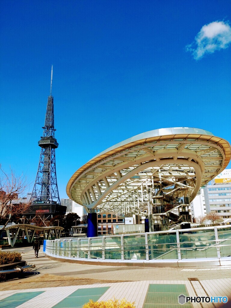 オアシス21とテレビ塔