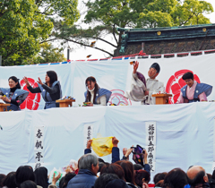 津島神社 節分