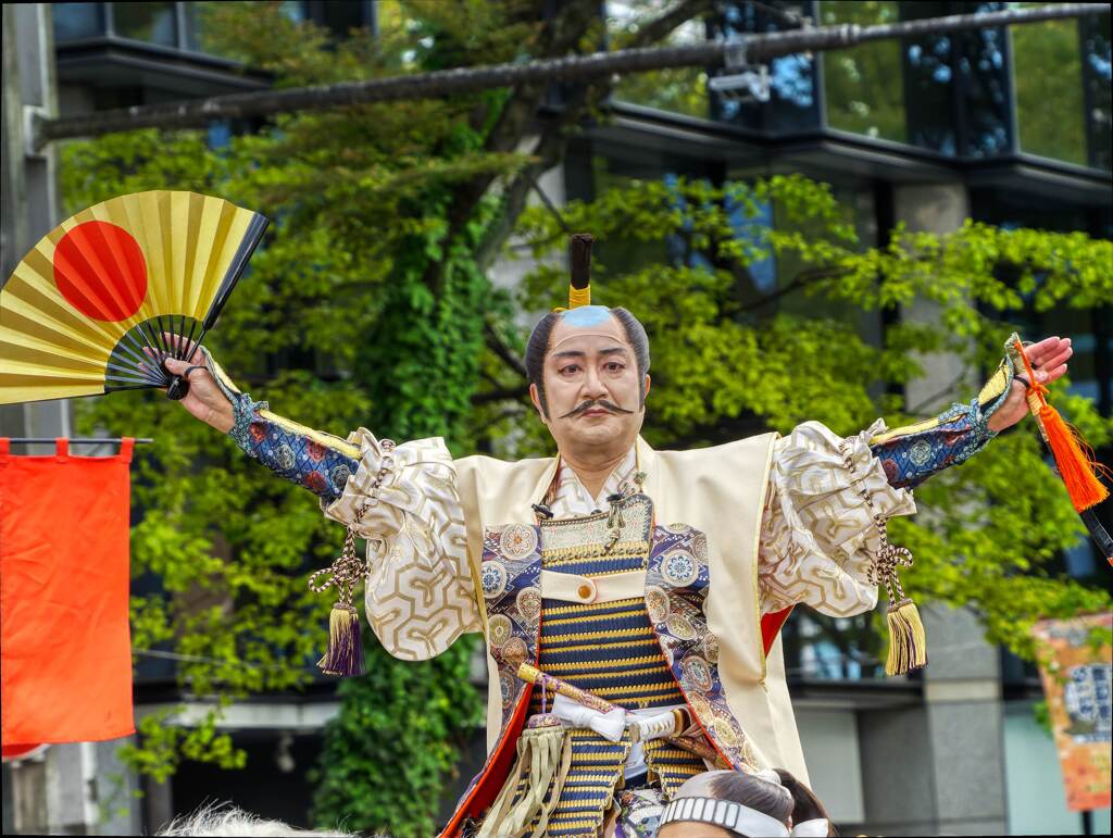 名古屋英傑行列　織田信長　キムタクじゃないよ
