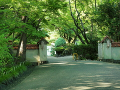 アサヒビール大山崎山荘美術館入口