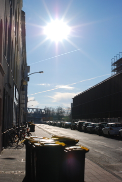 Sunny day in February