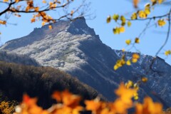山頂はもう冬