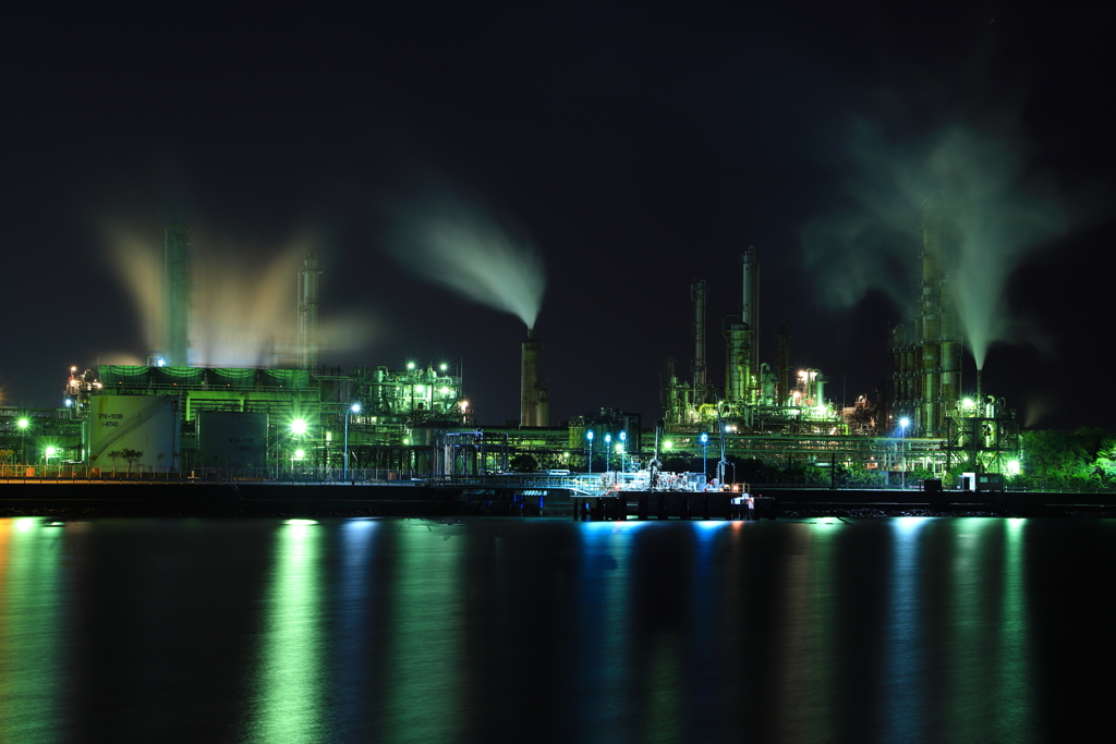 四日市工場夜景