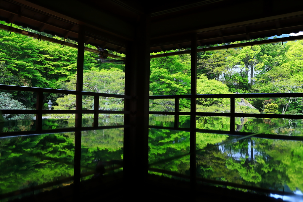 旧竹林院 リフレクション