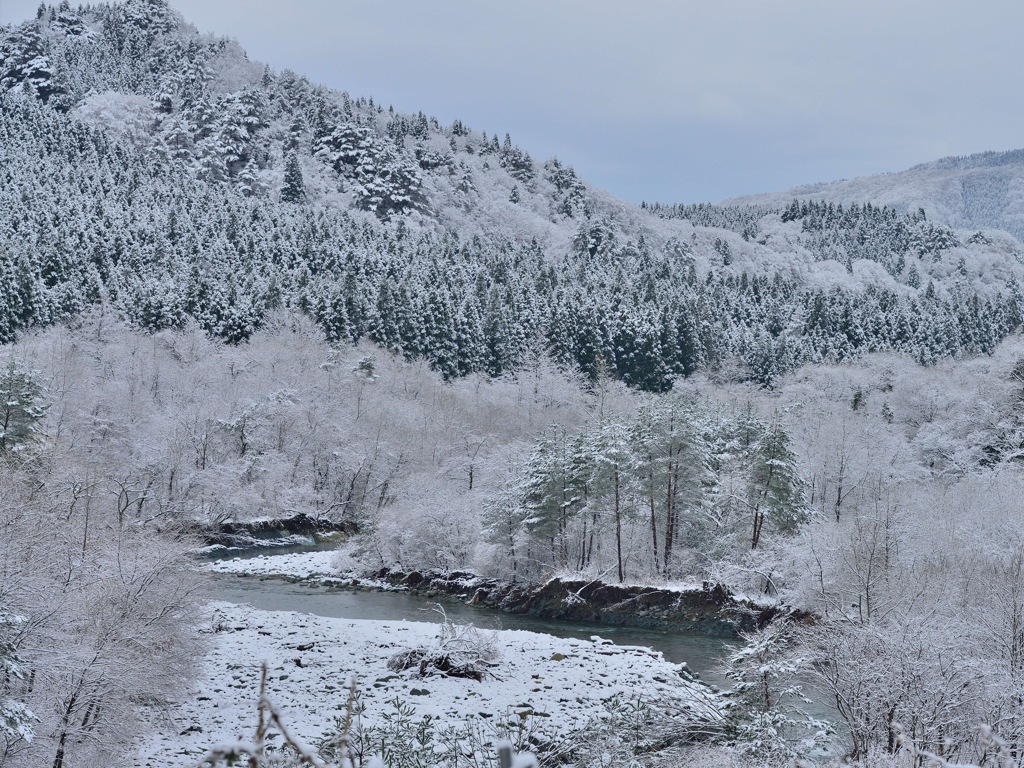 厳しい秋田の大自然