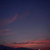 竜昇る夕暮れ