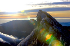 石鎚山