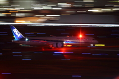 修行中　流し撮り