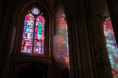 クータンス大聖堂のステンドグラス