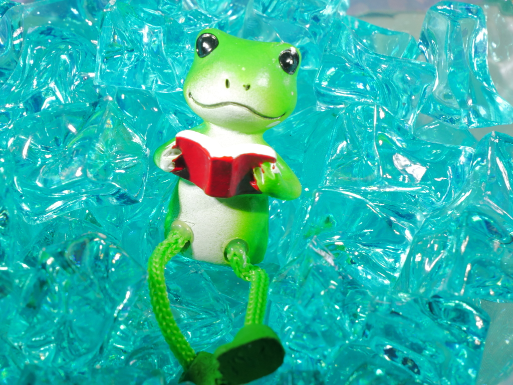 おうちdeフォト「お風呂で読書」