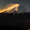 金ピカ富士山