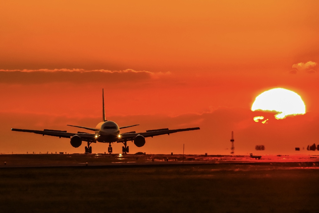 夕陽撮影のシーズン入り