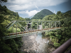 渡良瀬川と鉄道橋