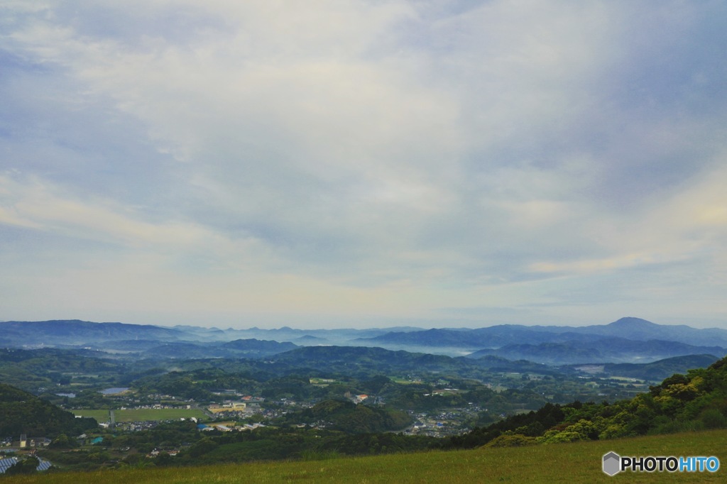 パノラマ撮りを目指して 朝霧風景2