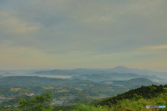 ☆入来の風景 朝霧霞む