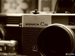 使ってないフィルムカメラ。