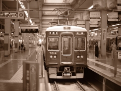 いつかの梅田駅。