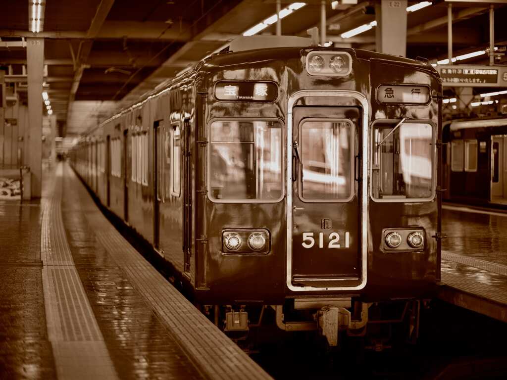 いつかの梅田駅