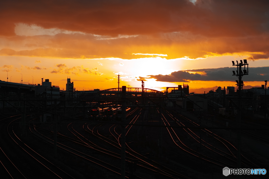 夕陽