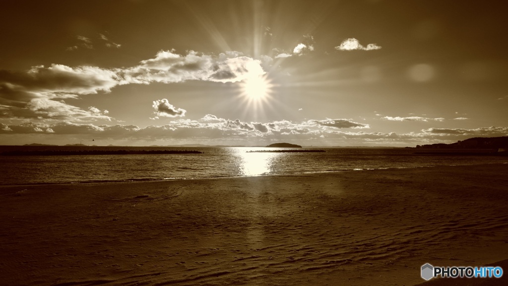 静かな海を求めて三河湾へ。