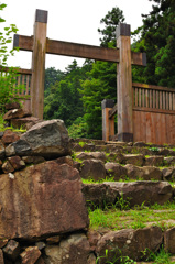 八王子城跡の入り口