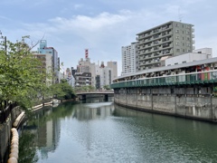 大岡川と野毛商店