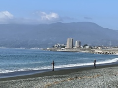国府津海岸