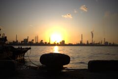 房総からの夕焼け① 房総からの夕焼け①