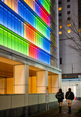 multicolored windows
