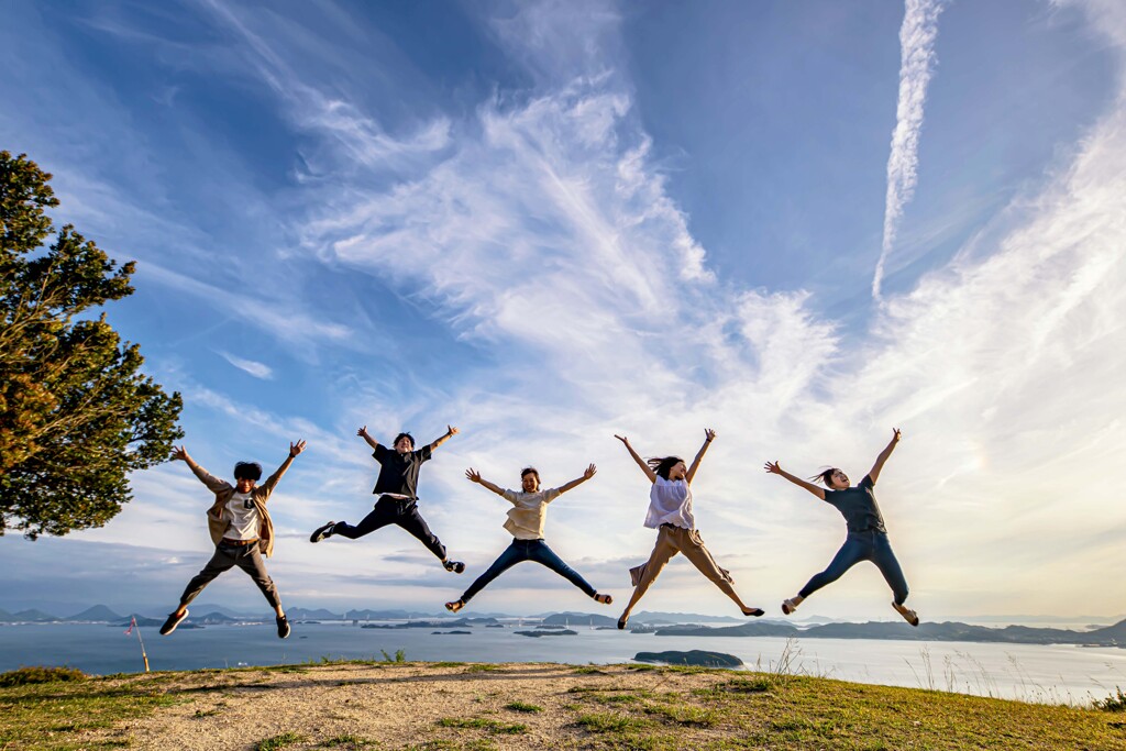 group jump3