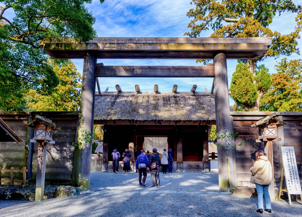 伊勢神宮、外宮、正宮