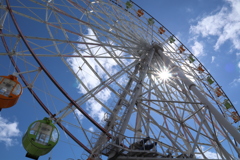 観覧車 太陽キラリン