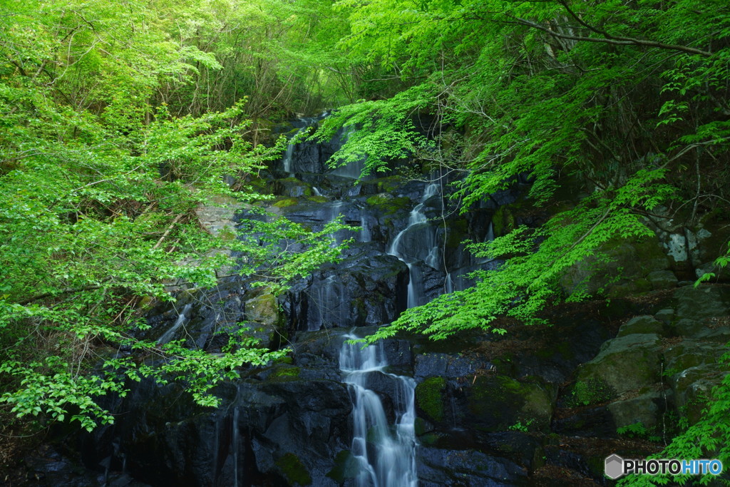井内　御来光の滝