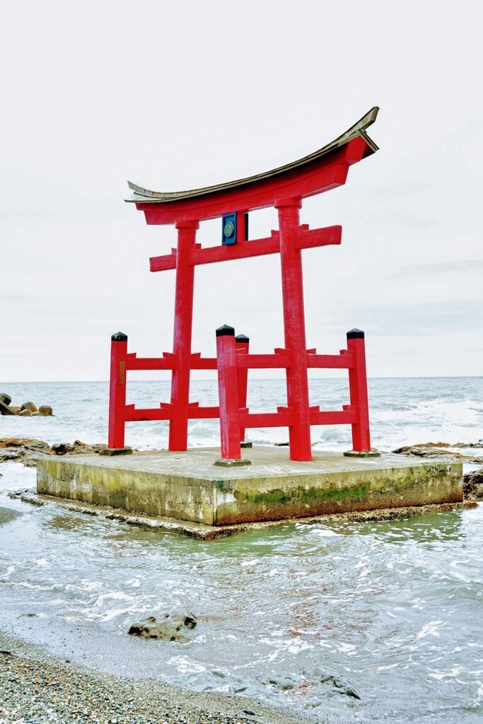 初山別村 鳥居