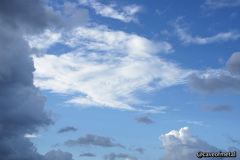 青い空、白い雲、夏の終わりの空模様pt.7