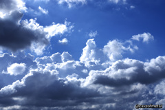 青い空、白い雲、夏の終わりの空模様pt.2