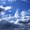 青い空、白い雲、夏の終わりの空模様pt.2
