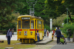 レトロな電車