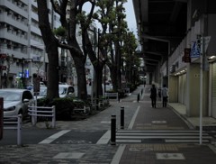 首都高の下